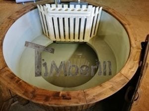 Wood Fired Hot Tub With Polypropylene Lining Vintage Decoration (10)