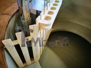 Wood Fired Hot Tub With Polypropylene Lining Vintage Decoration (16)