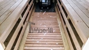 Mobile Outdoor Sauna On Wheels Harvia Wood Burner (15)