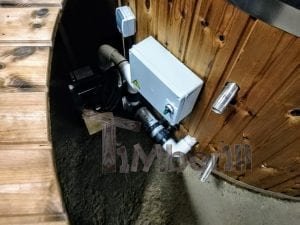 Electric outdoor hot tub Wellness Conical 4