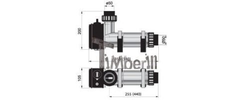Calentador para jacuzzi eléctrico