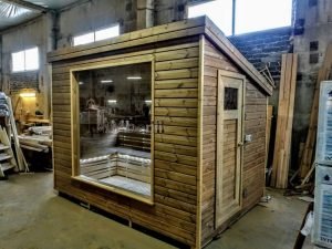 Modern Outdoor Garden Sauna (33)