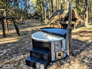 Black Fiberglass Lined Hot Tub With Integrated Burner Wellness Scandinavian (38)