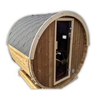 Sauna exterior pequeña