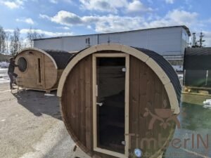 Outdoor sauna small mini for 2 4 persons (35)