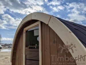Outdoor sauna small mini for 2 4 persons (44)