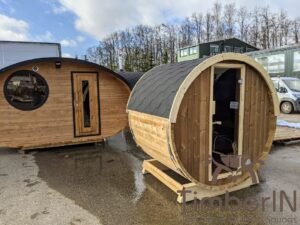 Outdoor sauna small mini for 2 4 persons (46)