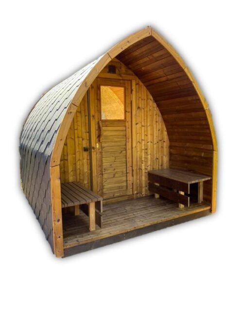 Sauna de madera exterior Iglu