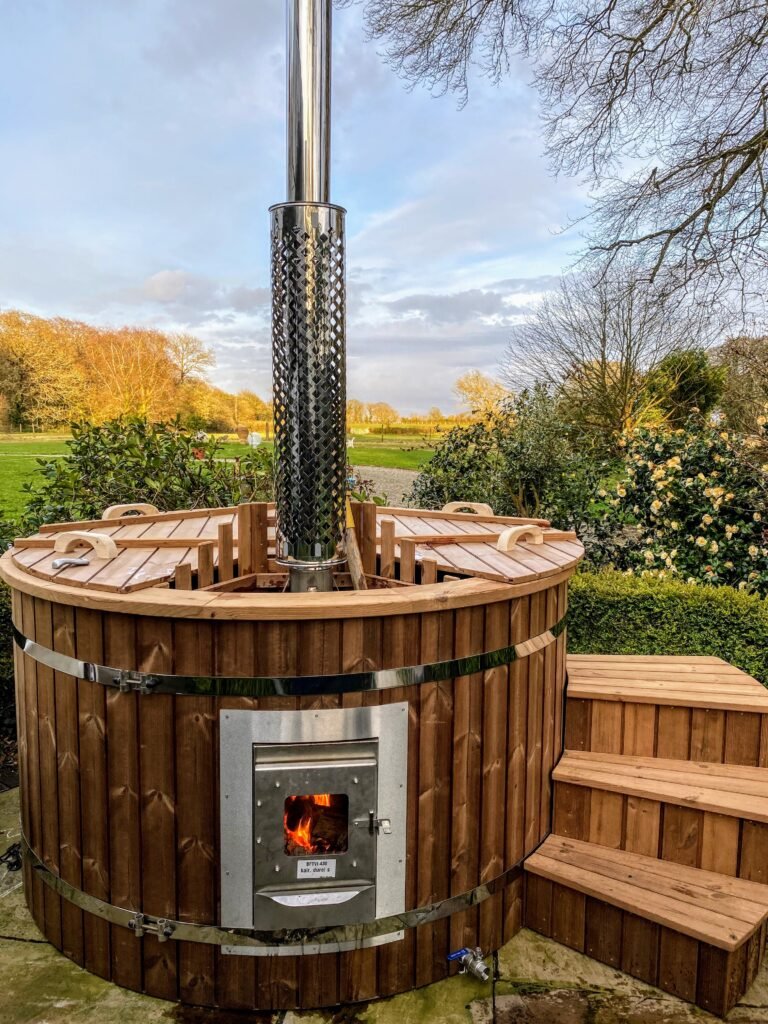 Qué hay que saber para calentar la bañera de hidromasaje con una estufa de leña? 8 Heating the hot tub with a wood fired stove (1)