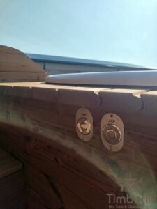 Sauna de madera exterior Iglu con jacuzzi 2 en 1 26 Timberin nordic pod duo (16)