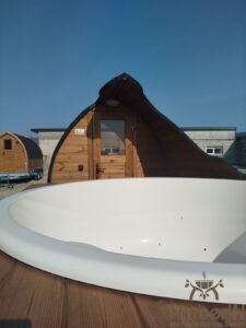 Sauna de madera exterior Iglu con jacuzzi 2 en 1 34 Timberin nordic pod duo (2)
