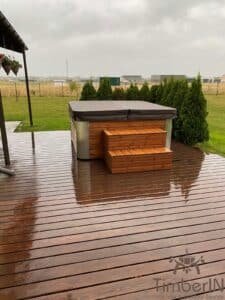 Square large acrylic hot tub (7)