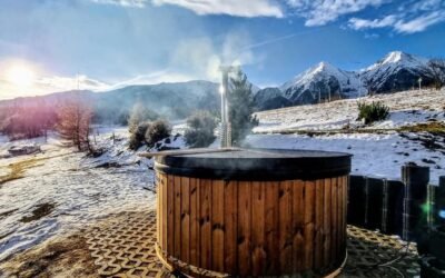 Se congelan los jacuzzis de leña?