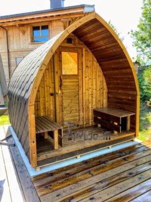 Sauna iglú de exterior TimberIN Nordic Pod Custom